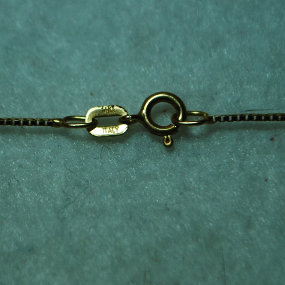 Black Hills Gold Necklace w/Ruby/Sapphire/Emerald - Picture 4 of 4